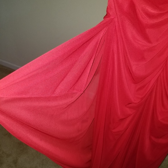 Red Cocktail Dress - Picture 5 of 6